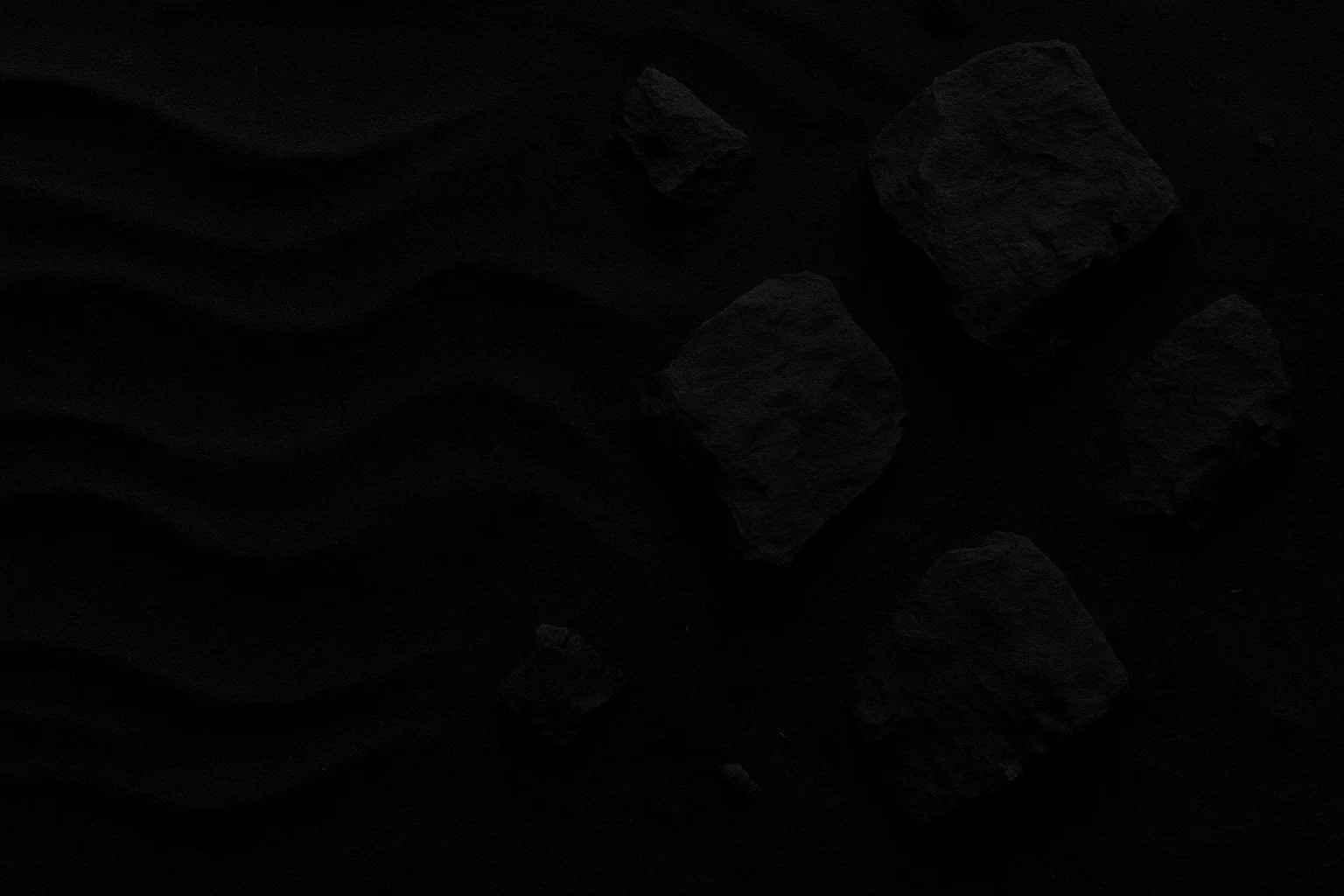 Vantablack background